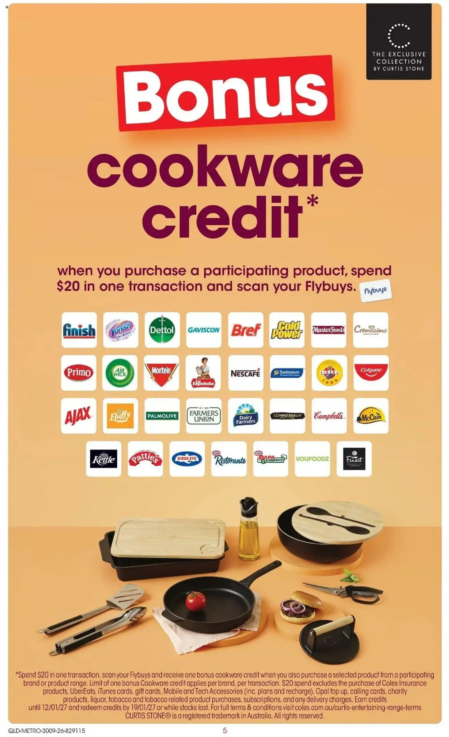 Coles catalogue - valid from 30/09/2026 | Page: 5 | Products: Cookware, Opal, Accessories, Mobile