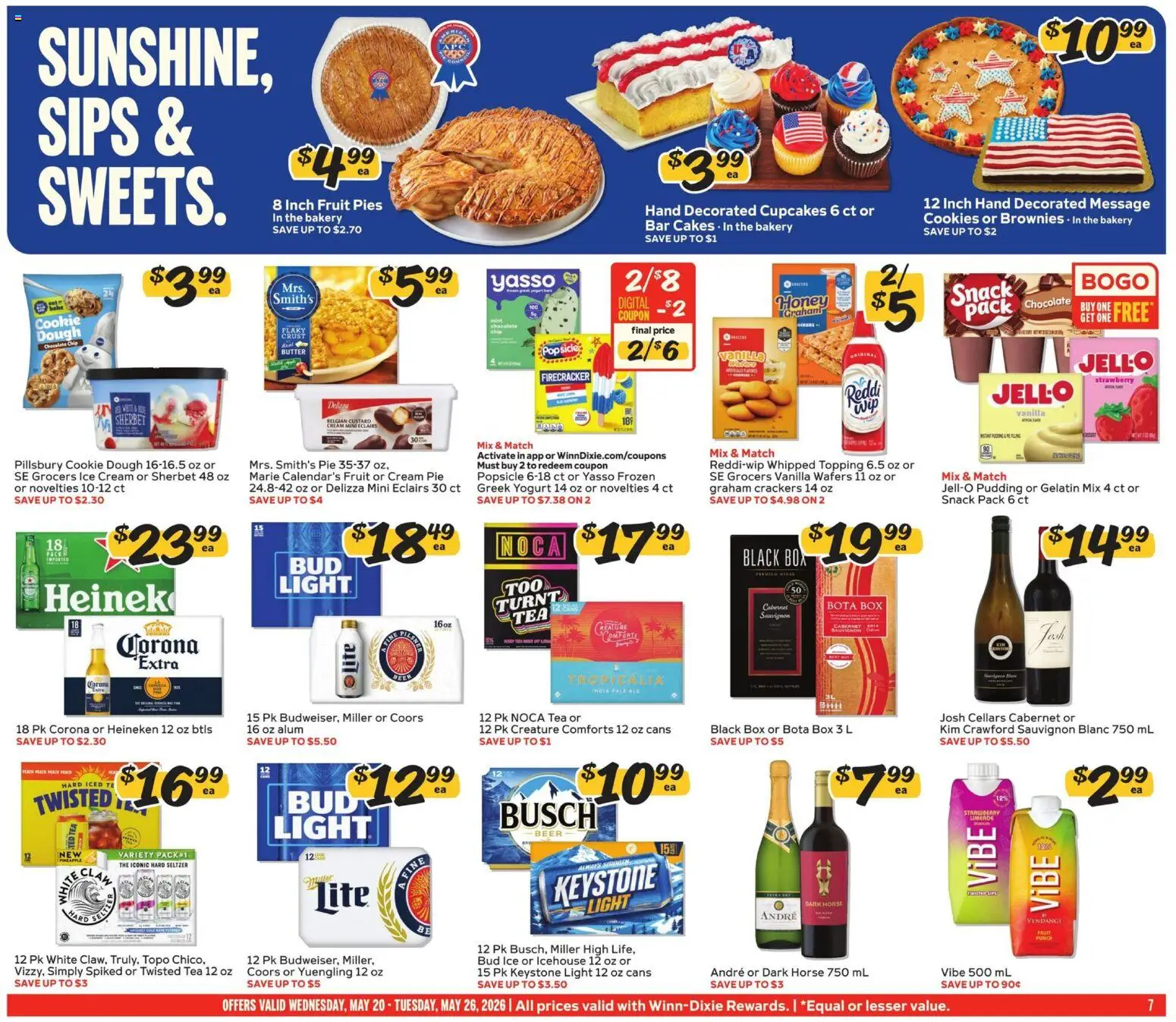 Winn Dixie Weekly Circular - GA - valid from 20.05.2026 | Page: 7