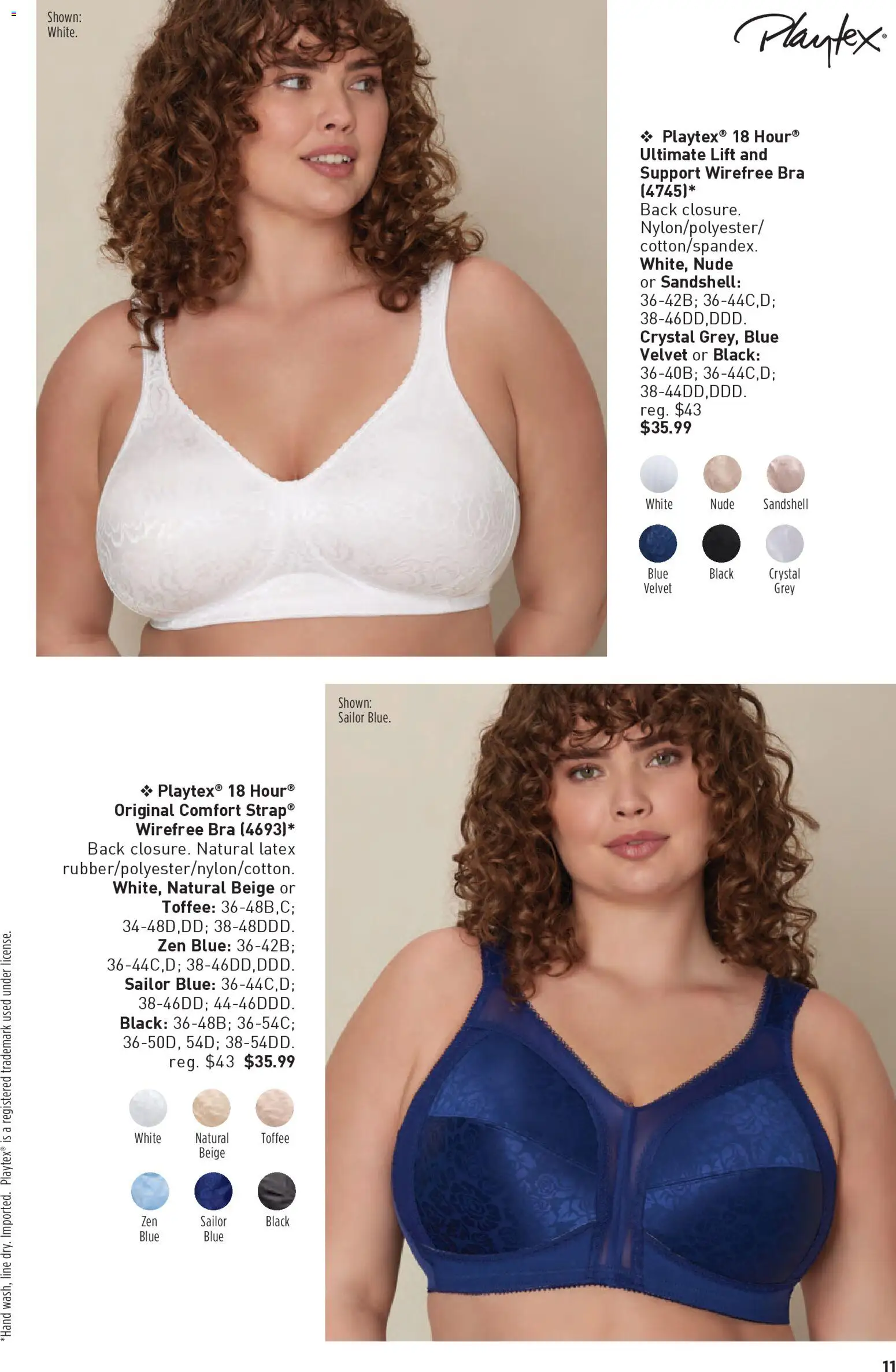 Avon Hanes Flyer - valid from 02/11/2026 | Page: 11 | Products: Bra