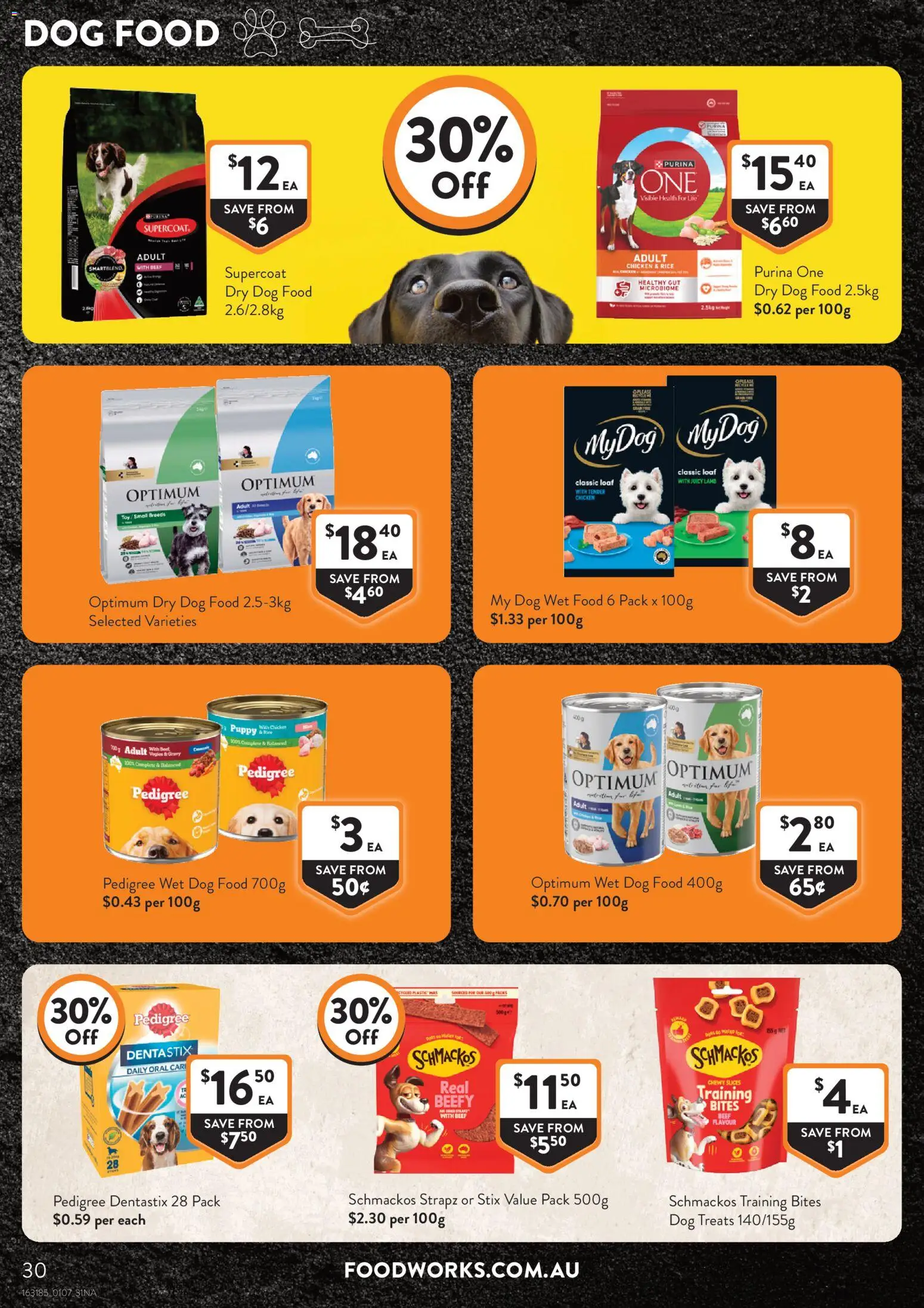 Foodworks catalogue - valid from 01/07/2026 | Page: 30 | Products: Chicken, Rice, Beef, Dog food
