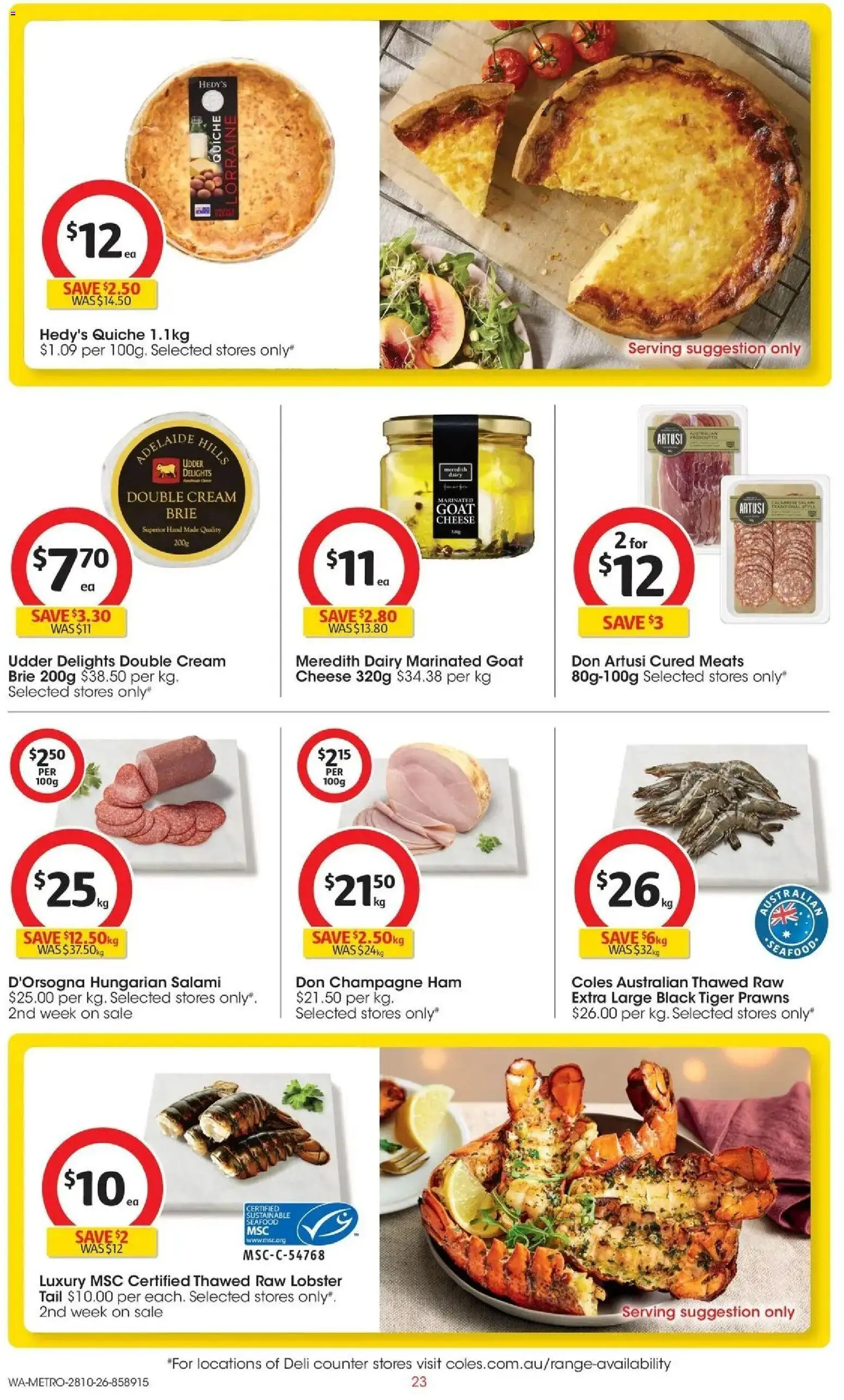 ﻿Coles catalogue valid from 28/10/2026 > Online Australia | Page: 23