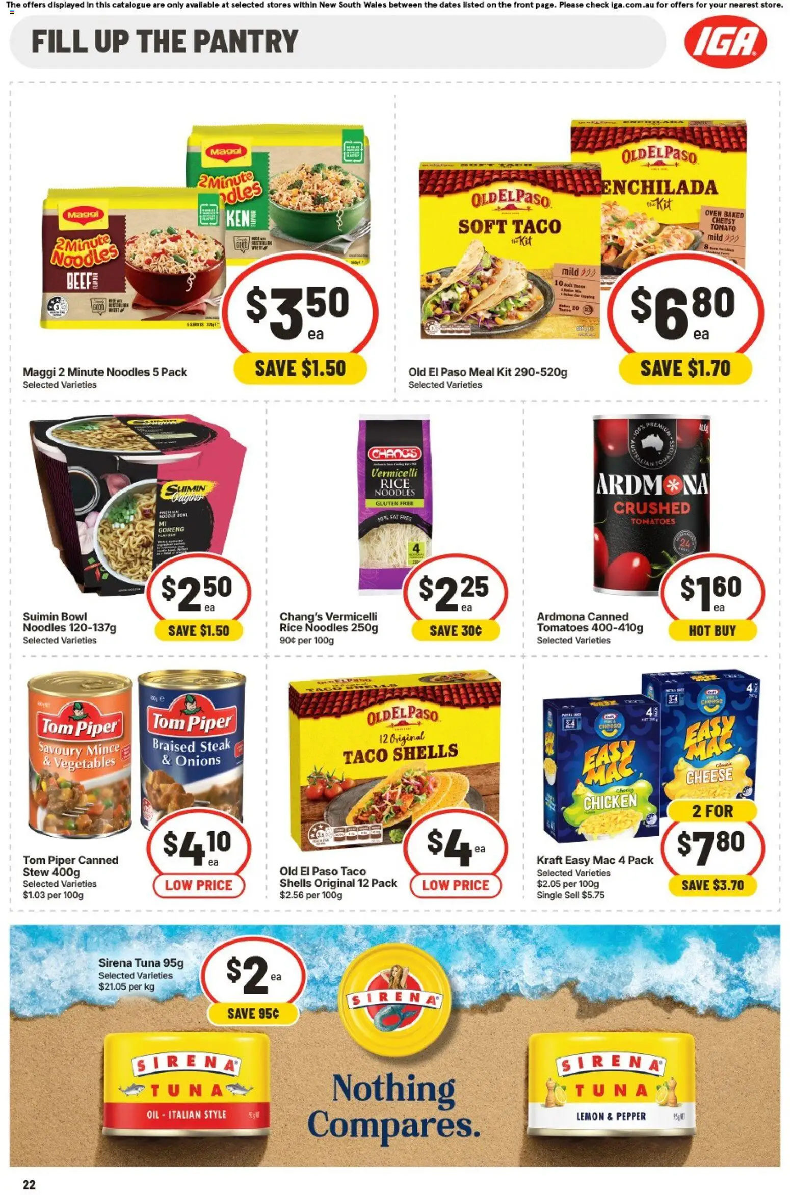 IGA catalogue - valid from 02/09/2026 | Page: 21 | Products: Oil, Rice, Noodles, Tomato