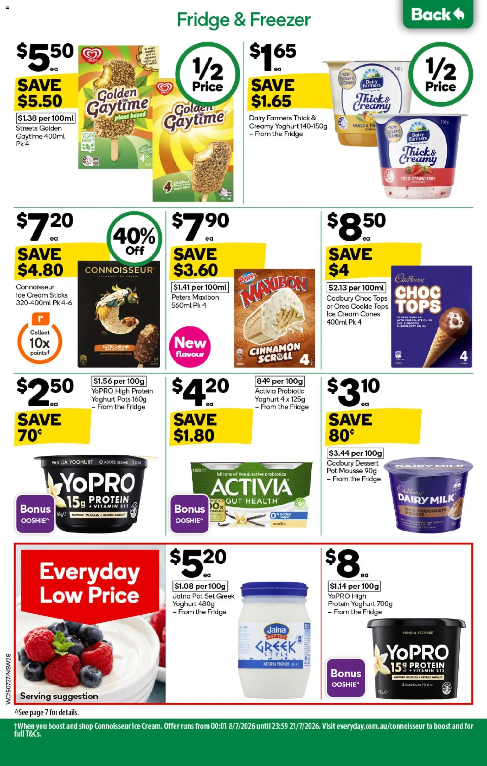 Woolworths catalogue - valid from 15/07/2026 | Page: 28 | Products: Pots, Oreo, Fridge, Vitamin