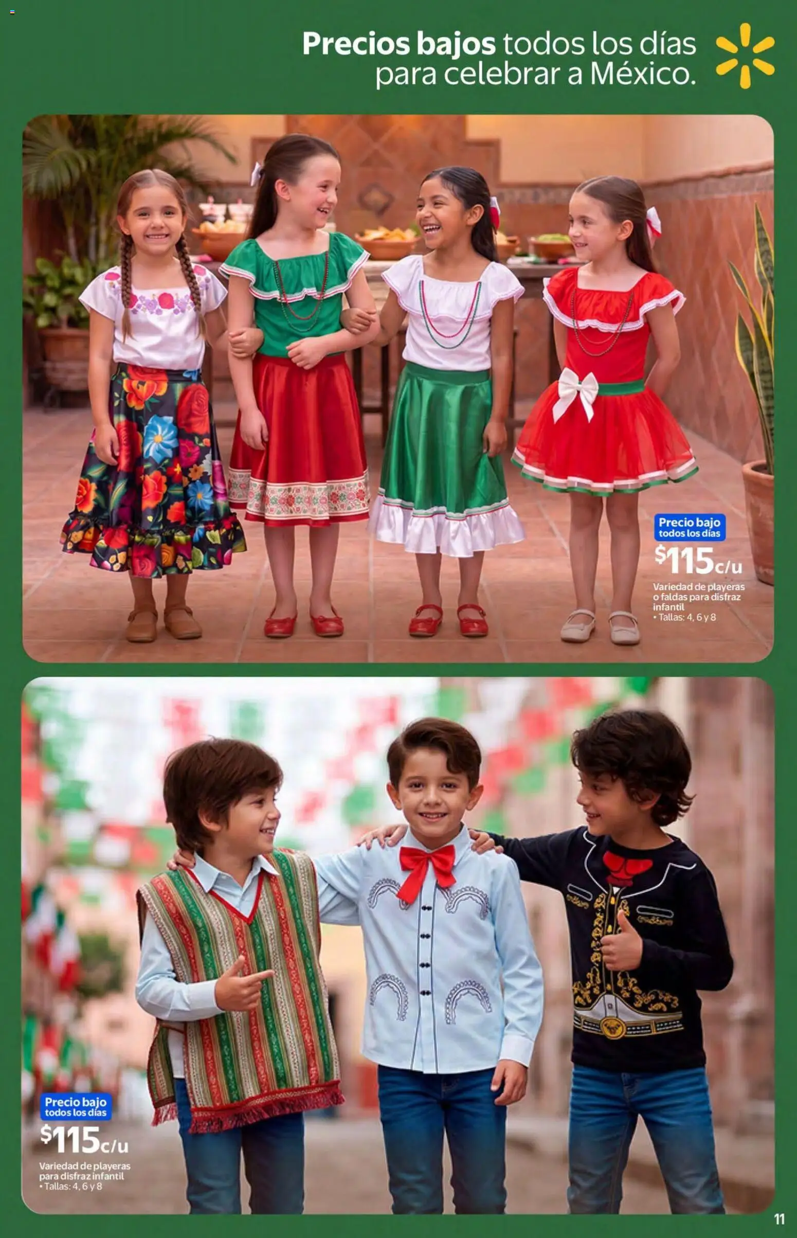 Nuevas ofertas de Walmart válidas en toda la República Mexicana desde el 02/09/2026. ¡Encuentra las mejores ofertas en Walmart folleto Celebra el orgullo mexicano con todo lo que nos une! | Página: 10 | Productos: Faldas
