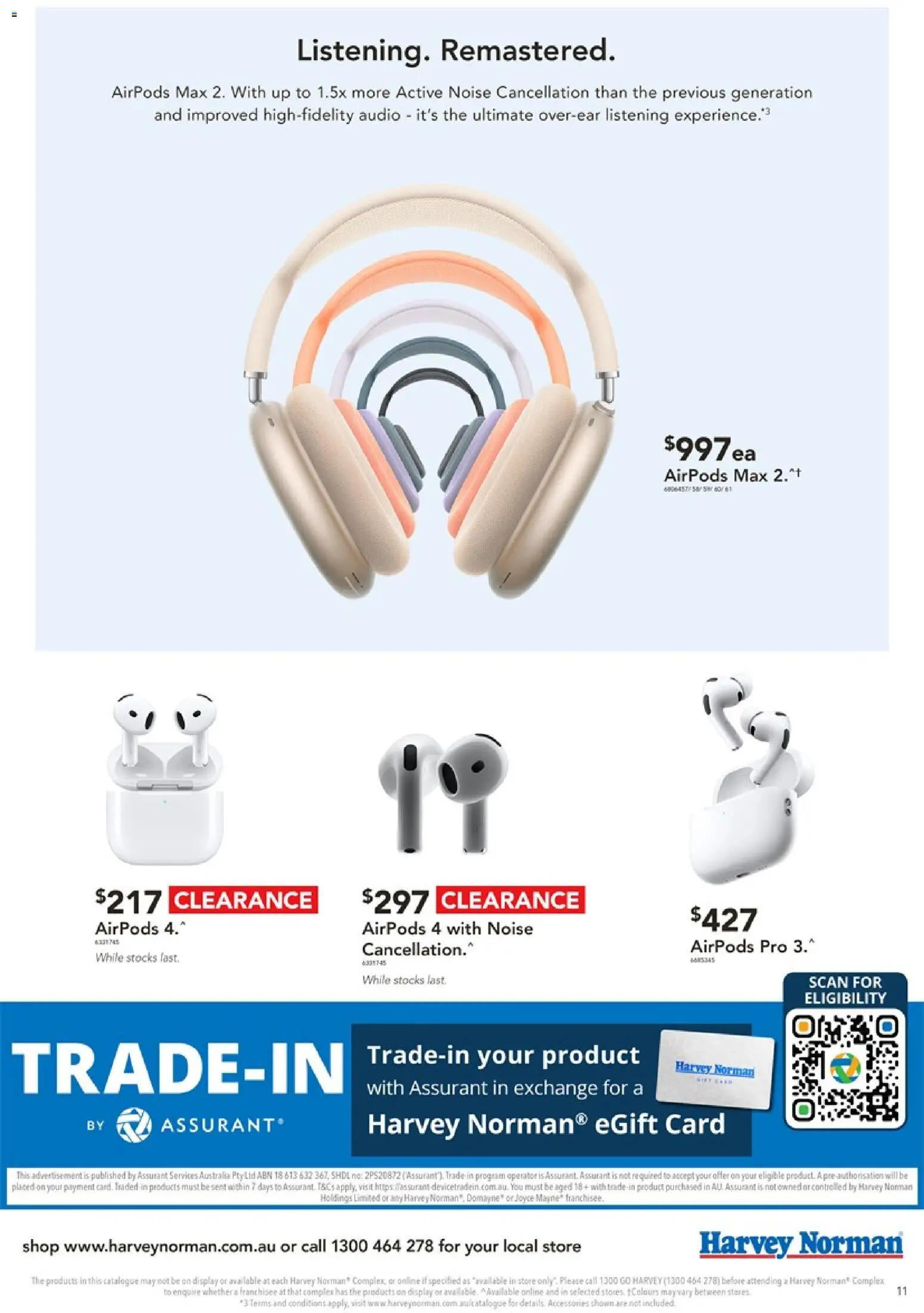Harvey Norman catalogue - valid from 23/09/2026 | Page: 11 | Products: Accessories, Audio