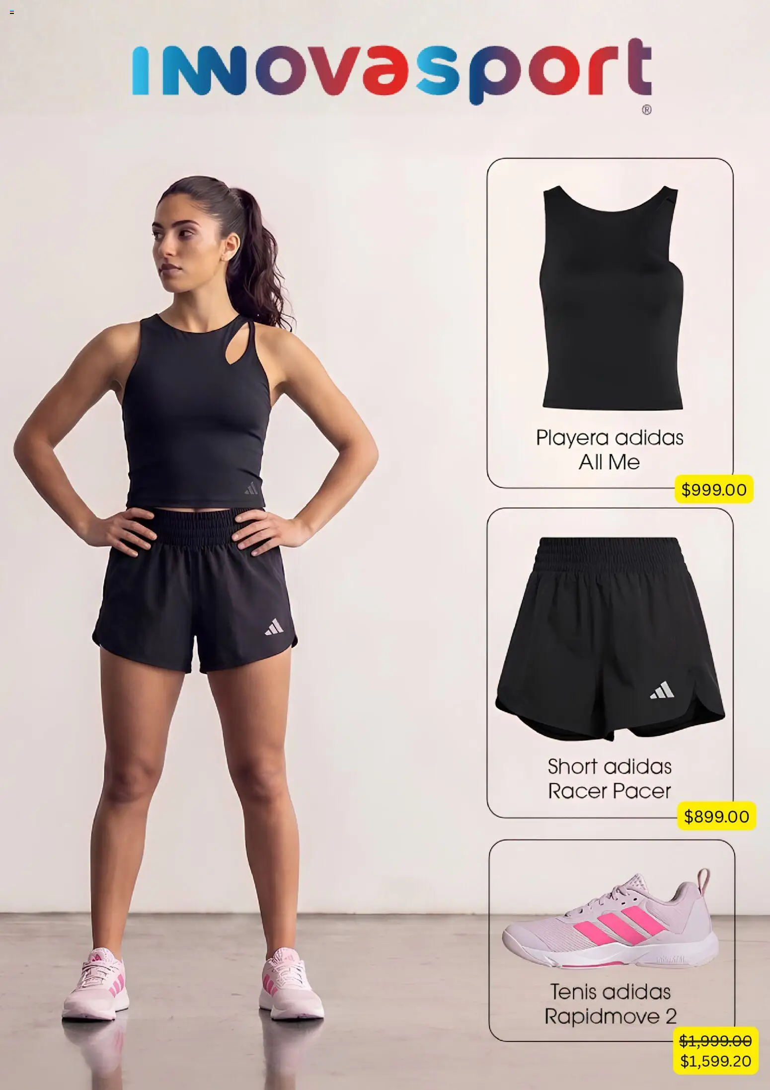 Nuevas ofertas de Innovasport válidas en toda la República Mexicana desde el 21/07/2026. ¡Encuentra las mejores ofertas en Innovasport catálogo! | Página: 3 | Productos: Tenis, Playera, Short