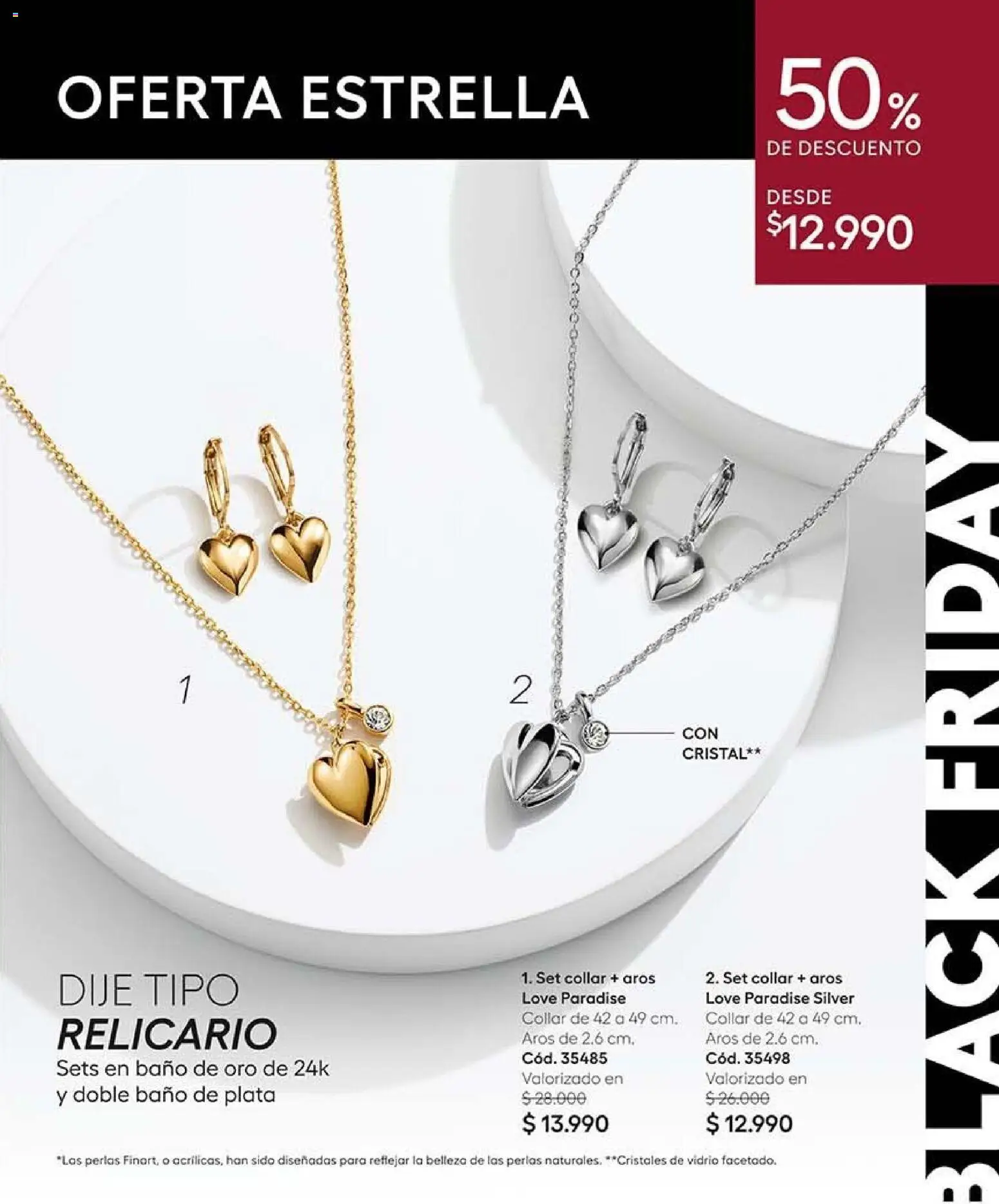 Catálogo Ésika Campaña 16 │ válido desde el 28.09.2026 | Página: 87 | Productos: Baño, Collar, Aros, Dije
