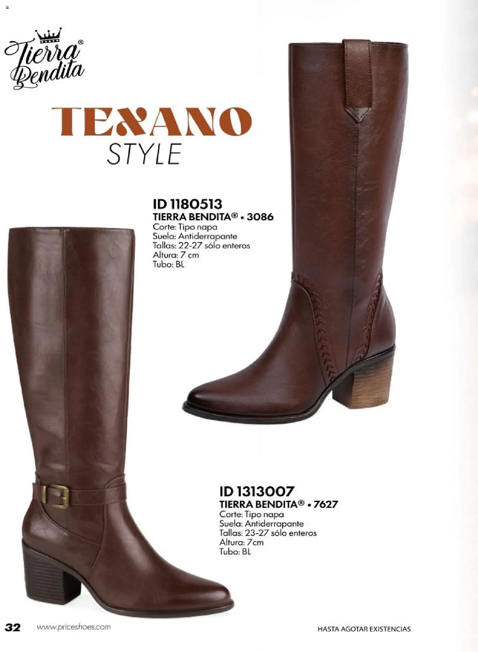 Nuevas ofertas de Price Shoes válidas en toda la República Mexicana desde el 20/10/2026. ¡Encuentra las mejores ofertas en Price Shoes catálogo Texano! | Página: 24