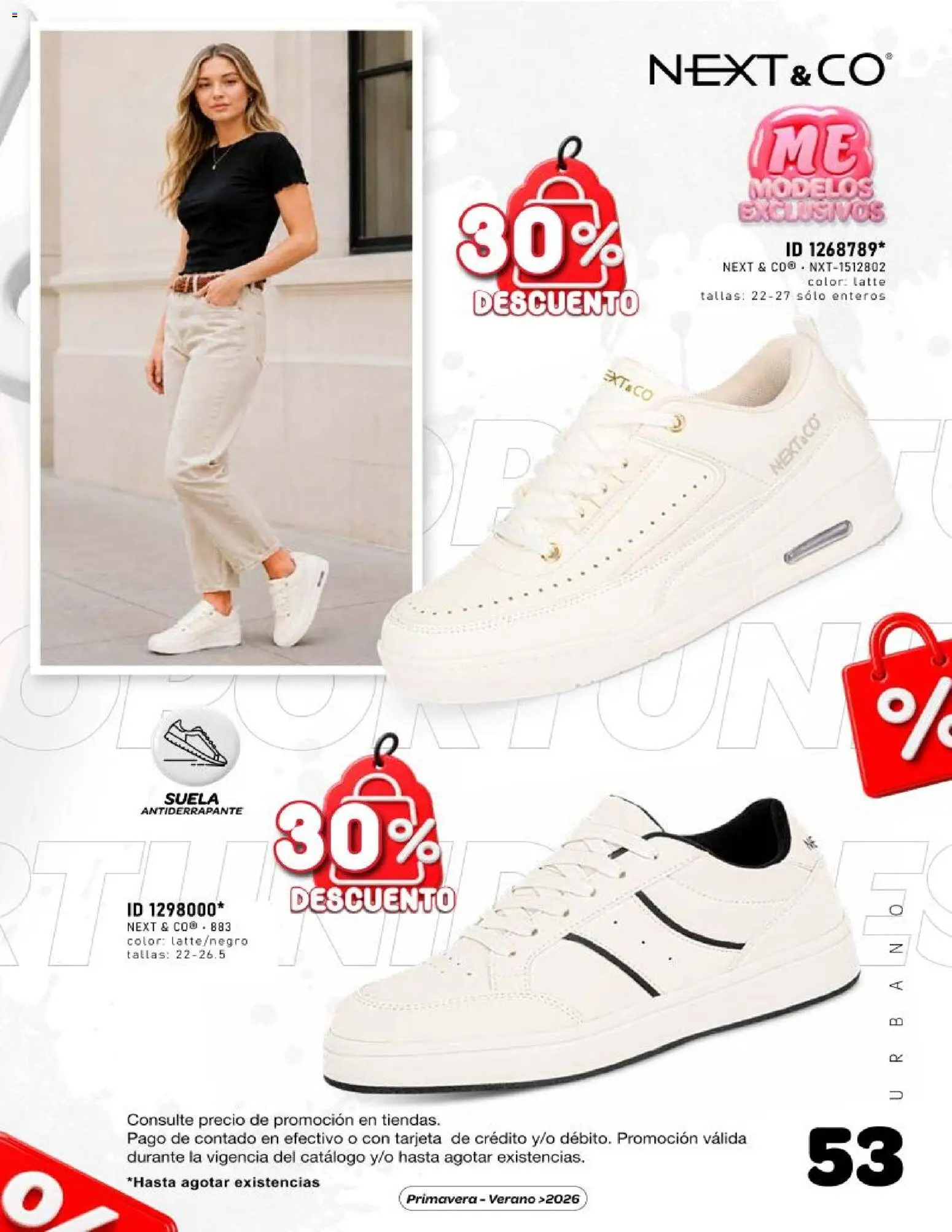 Nuevas ofertas de Price Shoes válidas en toda la República Mexicana desde el 03/07/2026. ¡Encuentra las mejores ofertas en Price Shoes catálogo Oportunidades Urbano! | Página: 53