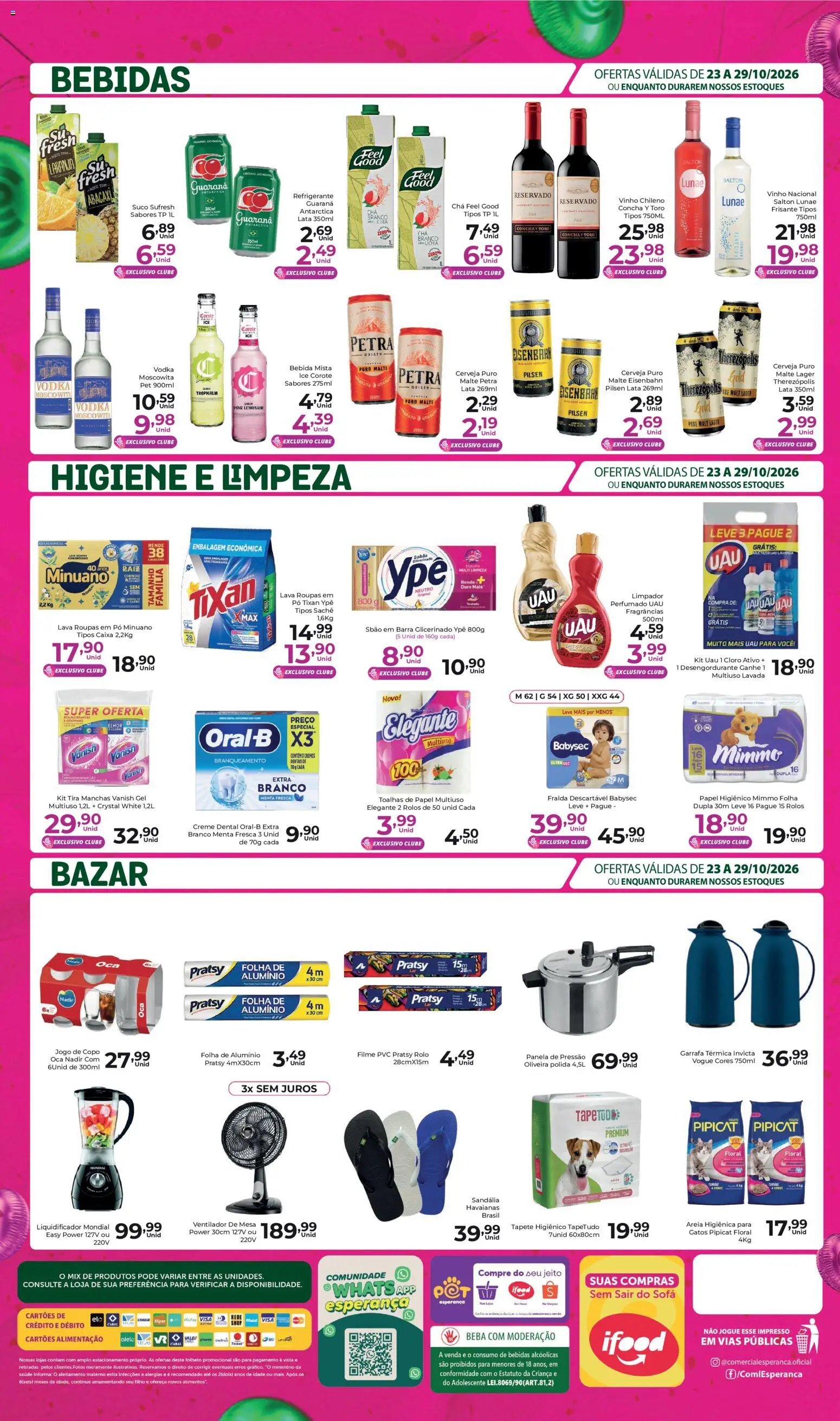 Comercial Esperança Folheto - válido de 23/10/2026 | Página: 4