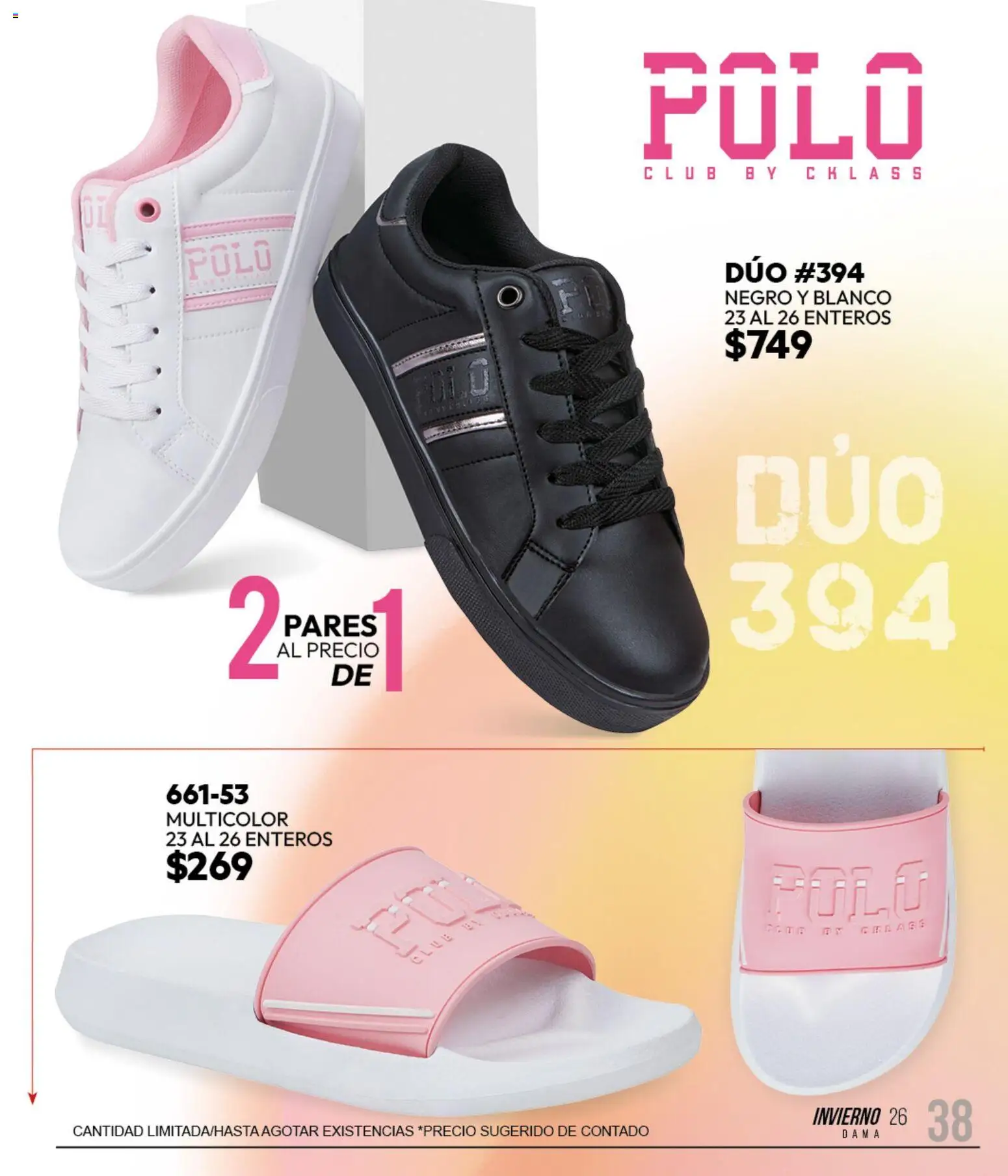 Nuevas ofertas de Cklass válidas en toda la República Mexicana desde el 11/09/2026. ¡Encuentra las mejores ofertas en Cklass catálogo Sportbrands Dama Invierno! | Página: 47