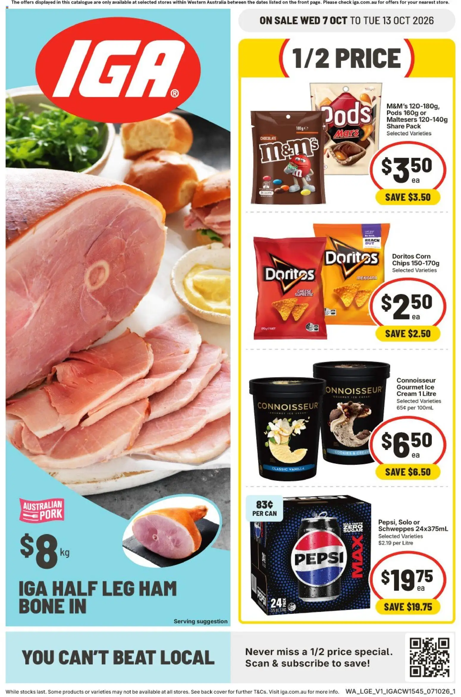 IGA catalogue - valid from 07/10/2026 | Page: 1