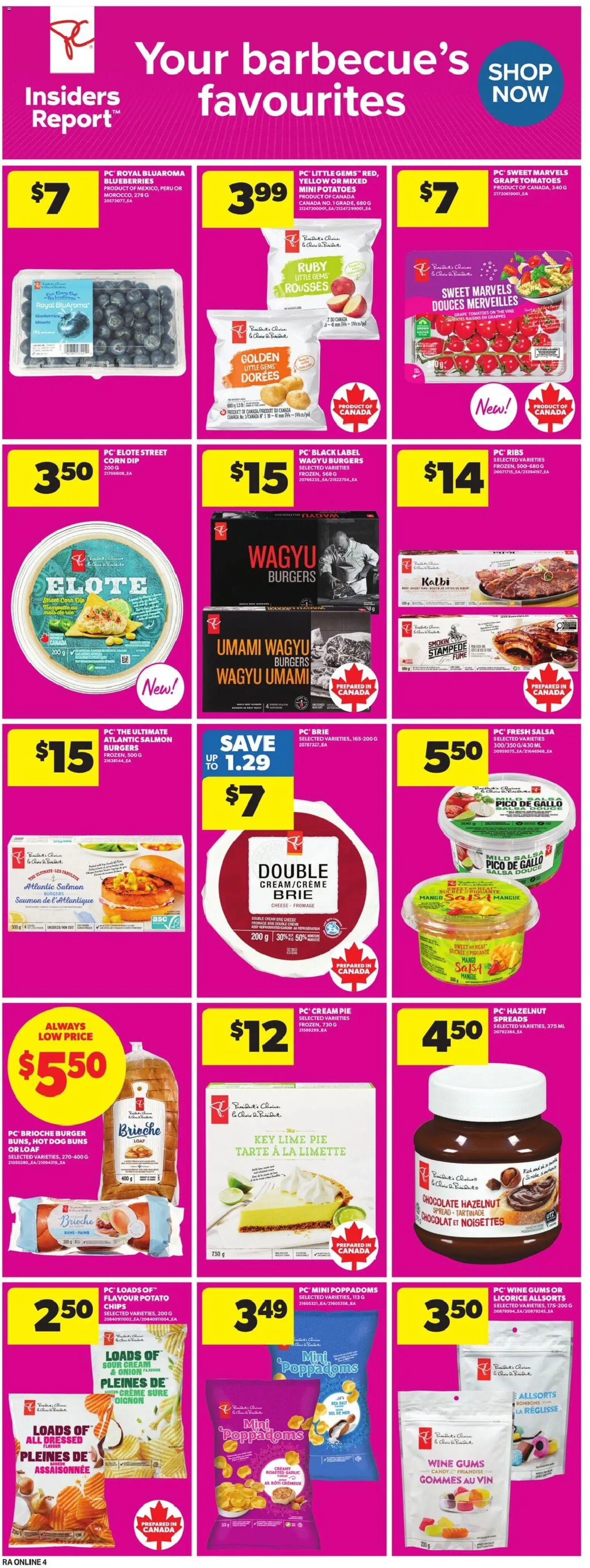 Atlantic Superstore flyer valid from 14.05.2026 | Page: 13 | Products: Beef, PC, Potatoes, Cheese