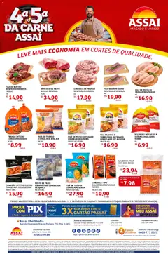 Assaí Atacadista ofertas - MG - Pré-Visualização do folheto da loja Assaí Atacadista, válido de 17.06.2026 | Página: 2 | Produtos: Camarão, Pneus, Telefone, Peito de frango