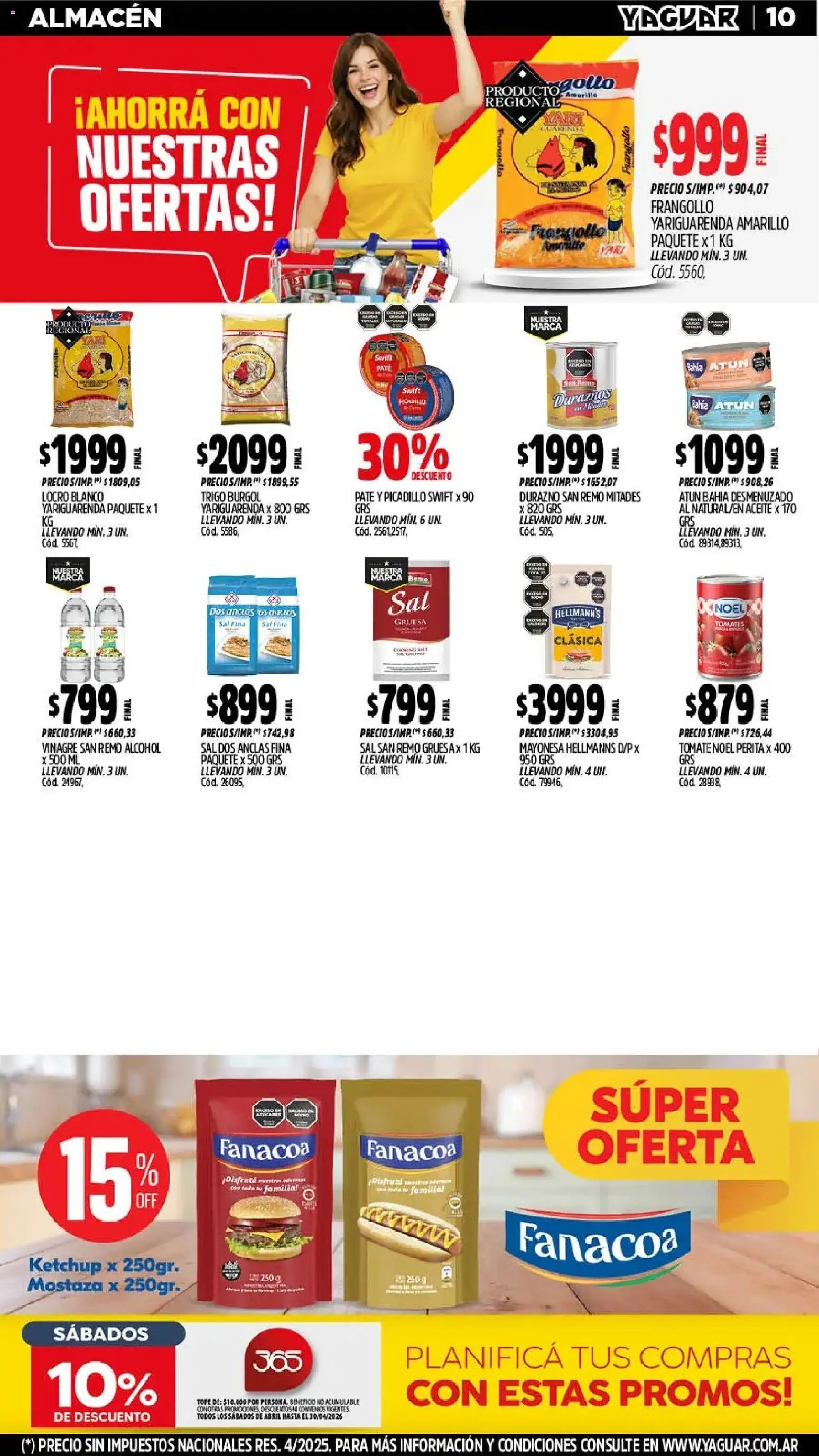 Yaguar - Oferta Semanal Salta │ válido desde el 04.05.2026 | Página: 11