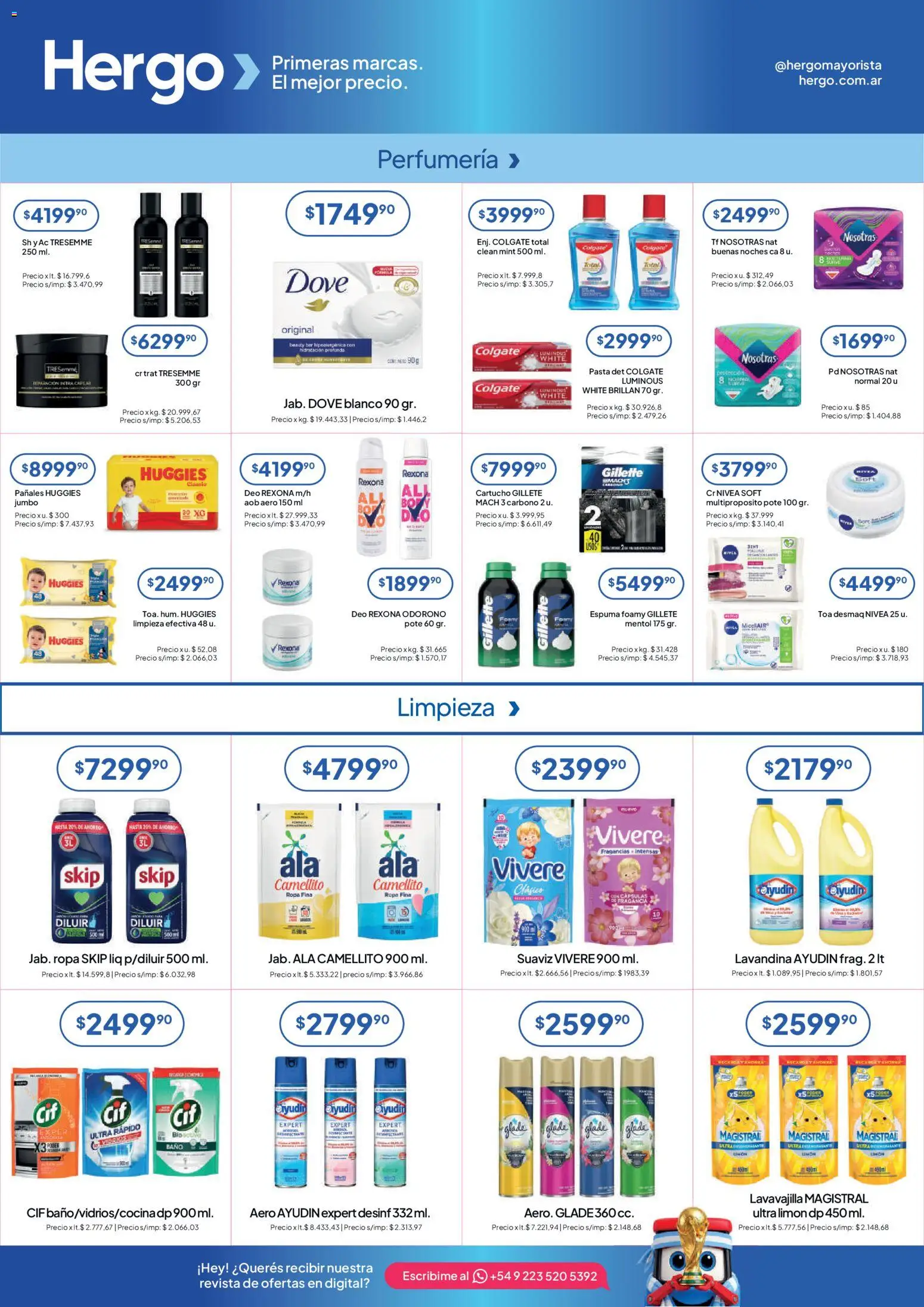 Hergo catálogo │ válido desde el 10.06.2026 | Página: 5 | Productos: Baño, Fragancia, Ropa, Pasta