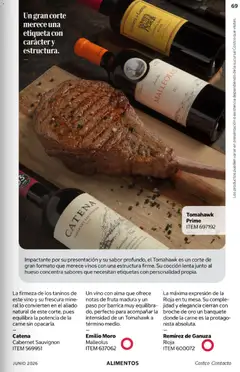 Vista previa de Costco Revista Junio 2026, nuevo folleto de la tienda, válido en México a partir del 01.06.2026 | Página: 69 | Productos: Vino