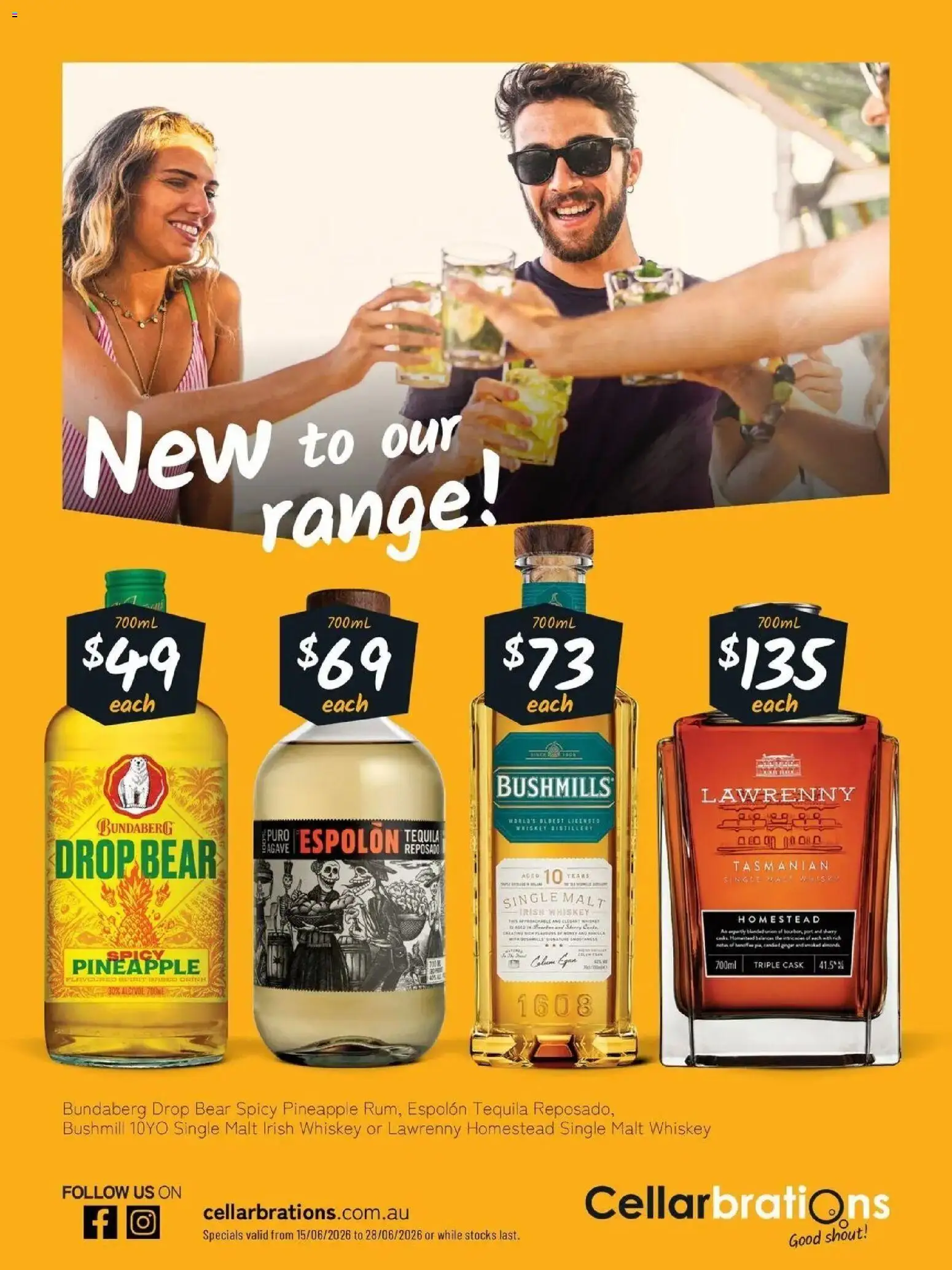 Cellarbrations catalogue - valid from 14.06.2026 | Page: 3 | Products: Pineapple, Whiskey
