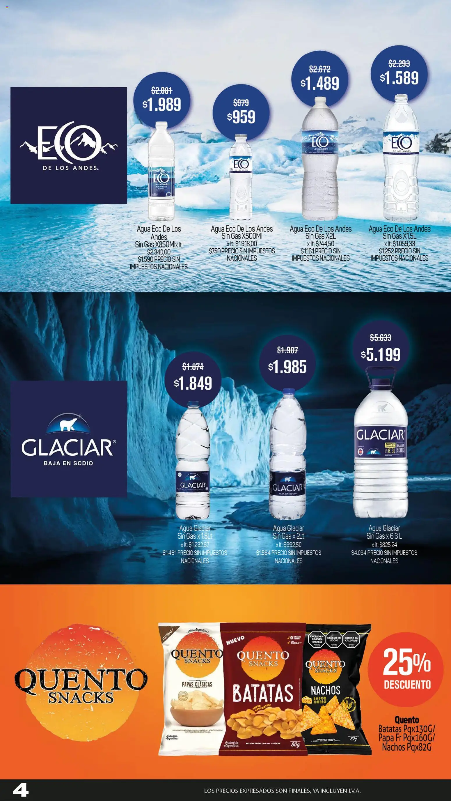 Makro OLVETE A ILUSIONAR │ válido desde el 09/07/2026 | Página: 4 | Productos: Papa, Sal, Agua, Queso