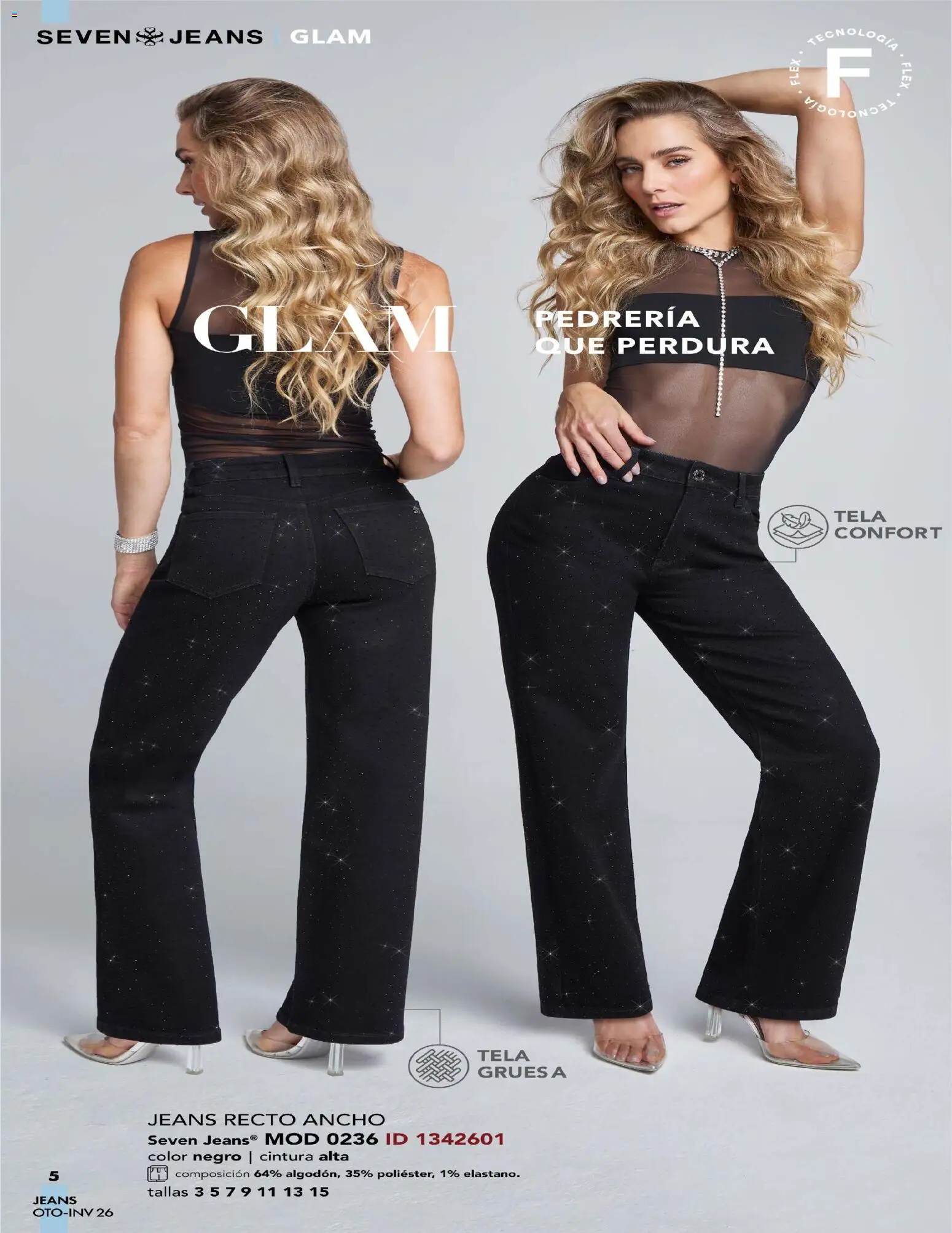 Nuevas ofertas de Price Shoes válidas en toda la República Mexicana desde el 03/08/2026. ¡Encuentra las mejores ofertas en Price Shoes catálogo Seven Jeans! | Página: 5
