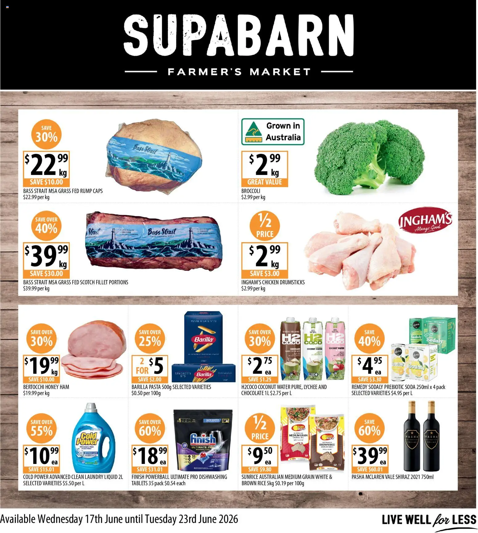 Supabarn weekly catalogue from 17/06/2026