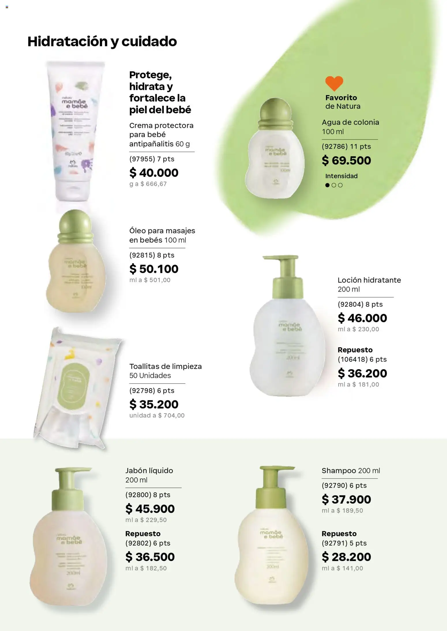 Natura revista - valida desde el 08.04.2026 | Página: 162 | Productos: Jabón líquido, Shampoo, Loción, Jabón