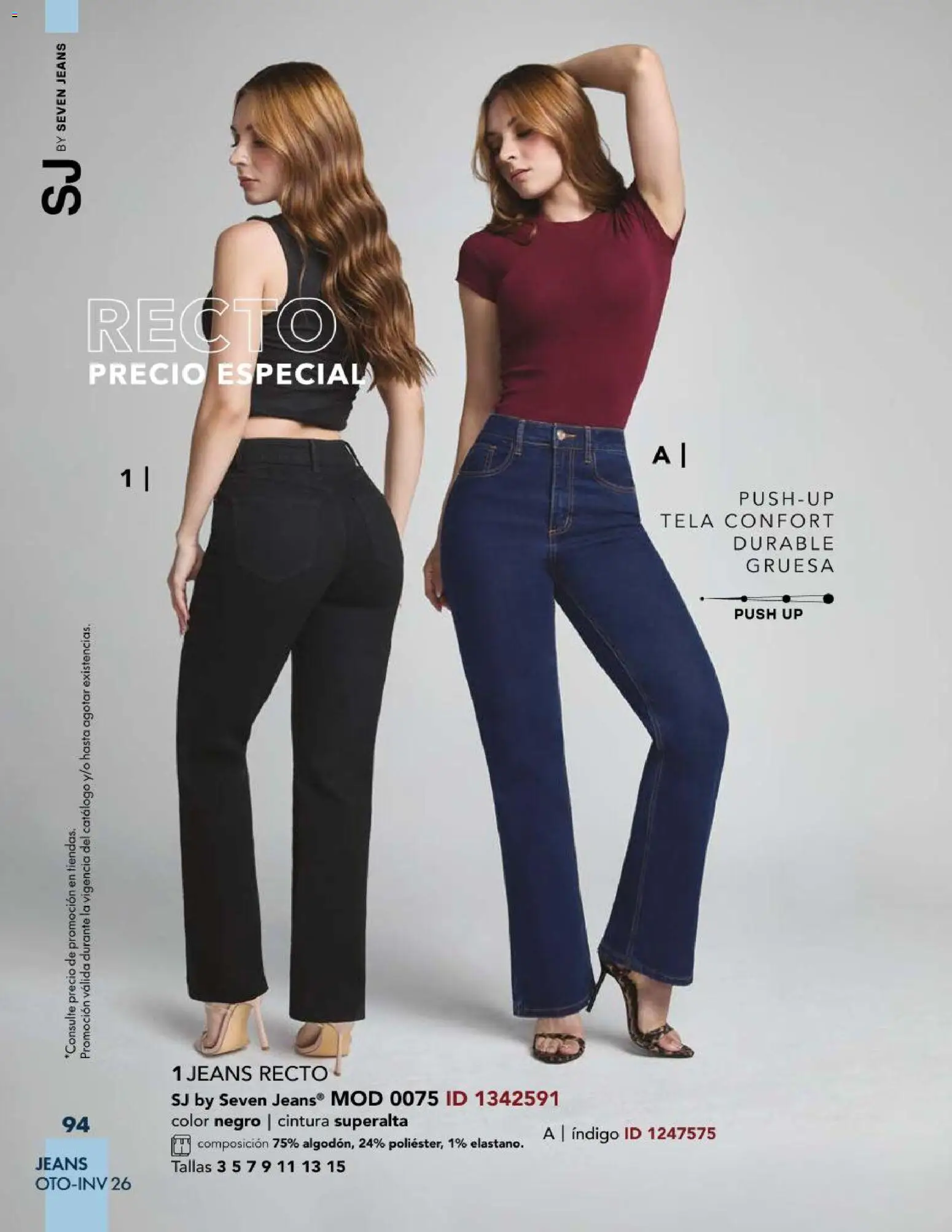 Nuevas ofertas de Price Shoes válidas en toda la República Mexicana desde el 03/08/2026. ¡Encuentra las mejores ofertas en Price Shoes catálogo Jeans! | Página: 94