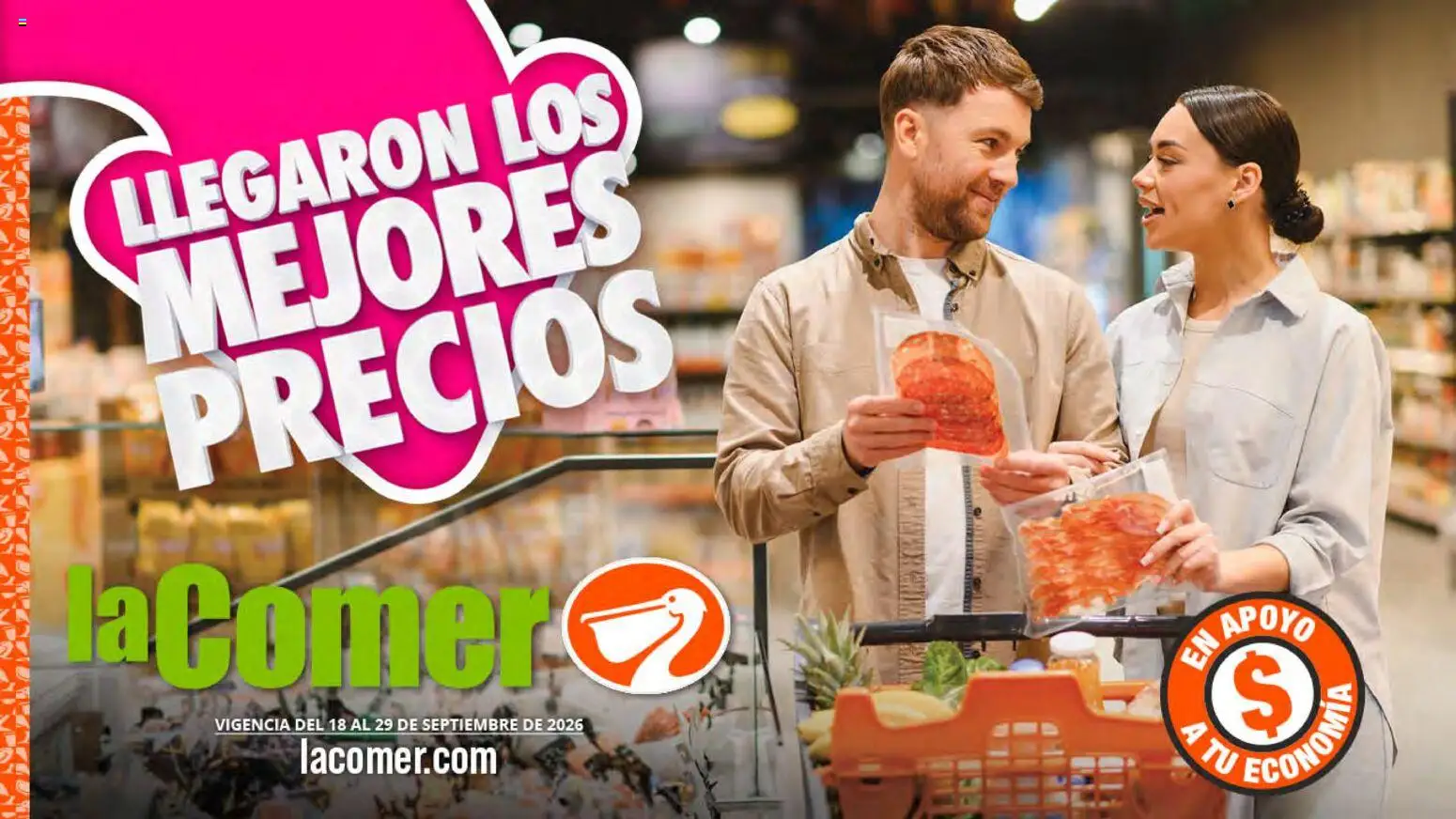 Nuevas ofertas de La Comer válidas en toda la República Mexicana desde el 18/09/2026. ¡Encuentra las mejores ofertas en La Comer folleto! | Página: 1