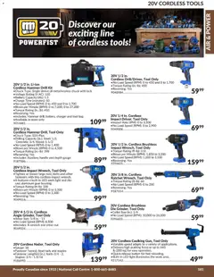 Preview of Princess Auto catalog - Air & Power from shop Princess Auto valid from 21.04.2026 | Page: 42 | Products: Bag, Battery
