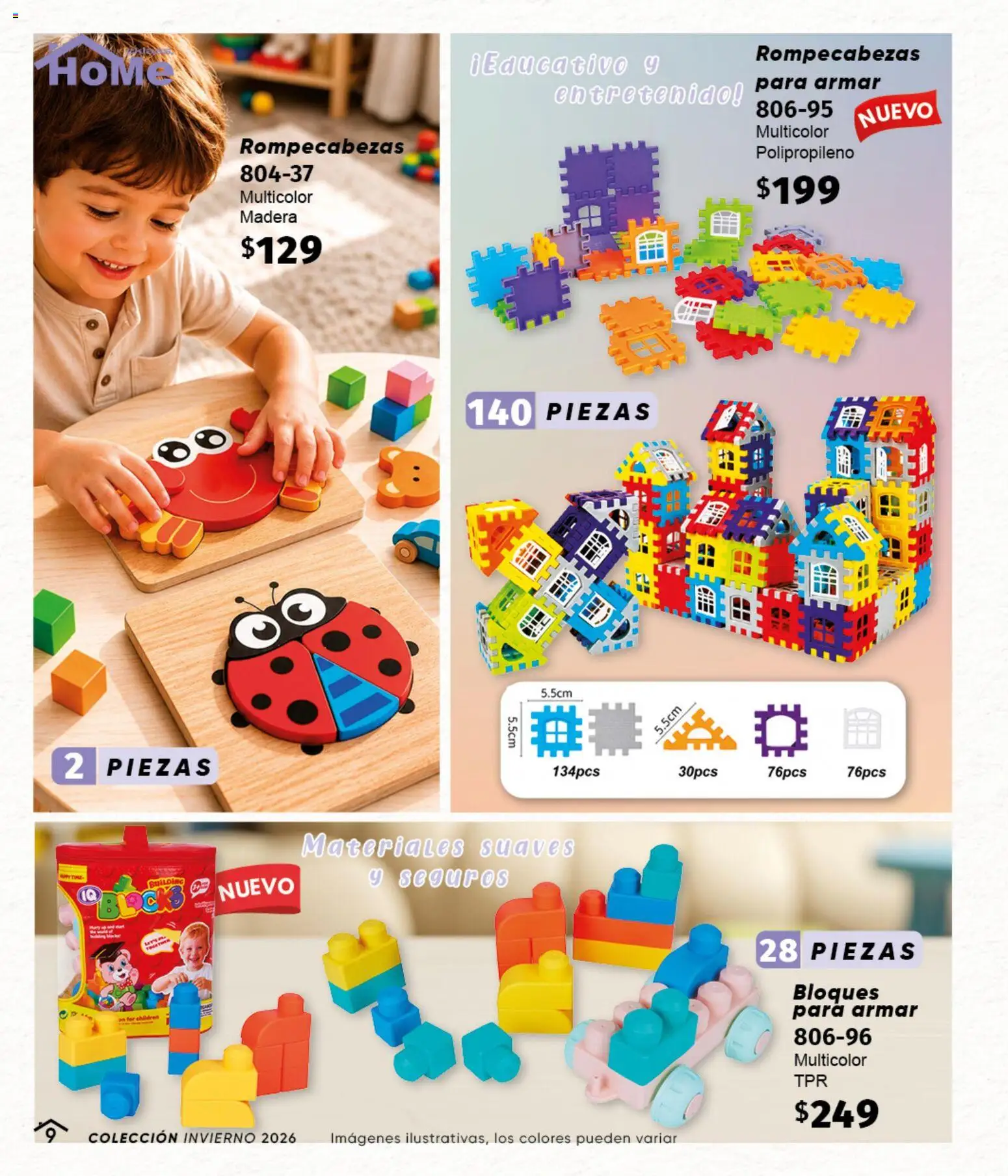 Nuevas ofertas de Cklass válidas en toda la República Mexicana desde el 11/09/2026. ¡Encuentra las mejores ofertas en Cklass catálogo Home Invierno! | Página: 10