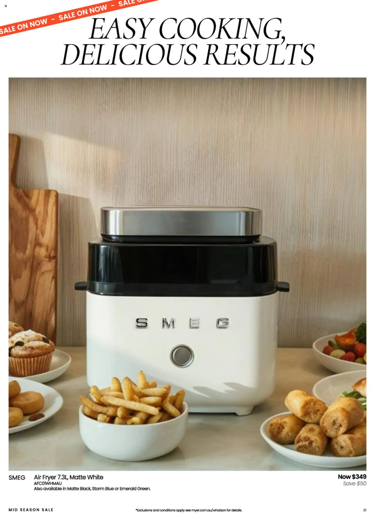 Myer catalogue - valid from 09/09/2026 | Page: 25 | Products: Fryer, Emerald