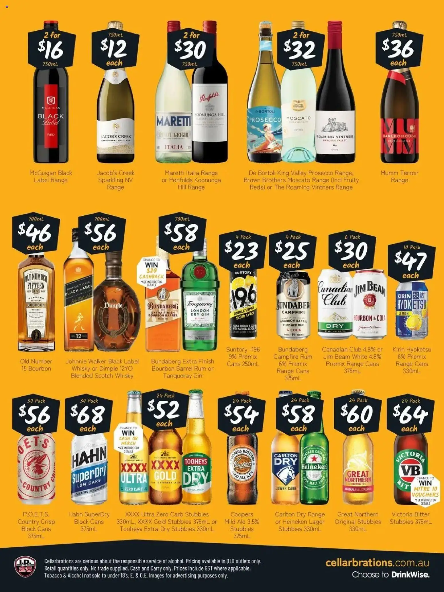 Cellarbrations catalogue - valid from 14.06.2026 | Page: 2 | Products: Bourbon, Gin, Rum, Scotch