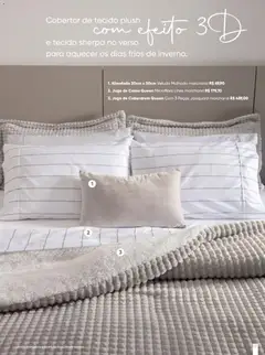 Zaffari ofertas marchand Inverno - Pré-Visualização do folheto da loja Zaffari, válido de 06/05/2026 | Página: 17 | Produtos: Jogo de cama, Almofada, Cobertor, Tecido