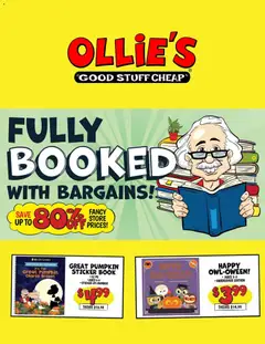 Preview of Ollie's weekly ads valid from 10/14/2026