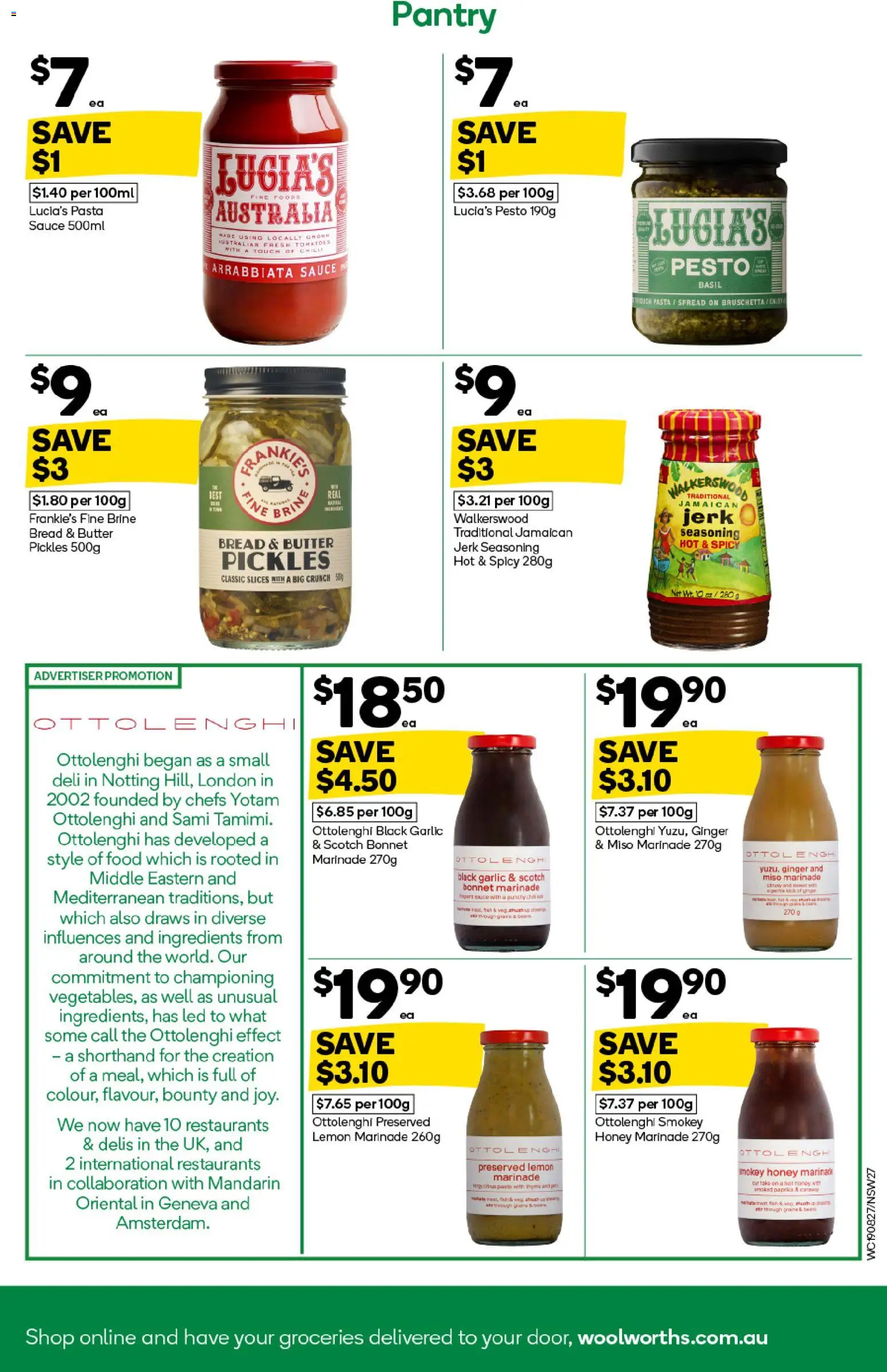 Woolworths catalogue - valid from 19/08/2026 | Page: 27 | Products: Bread, Garlic, Pickles, Spread