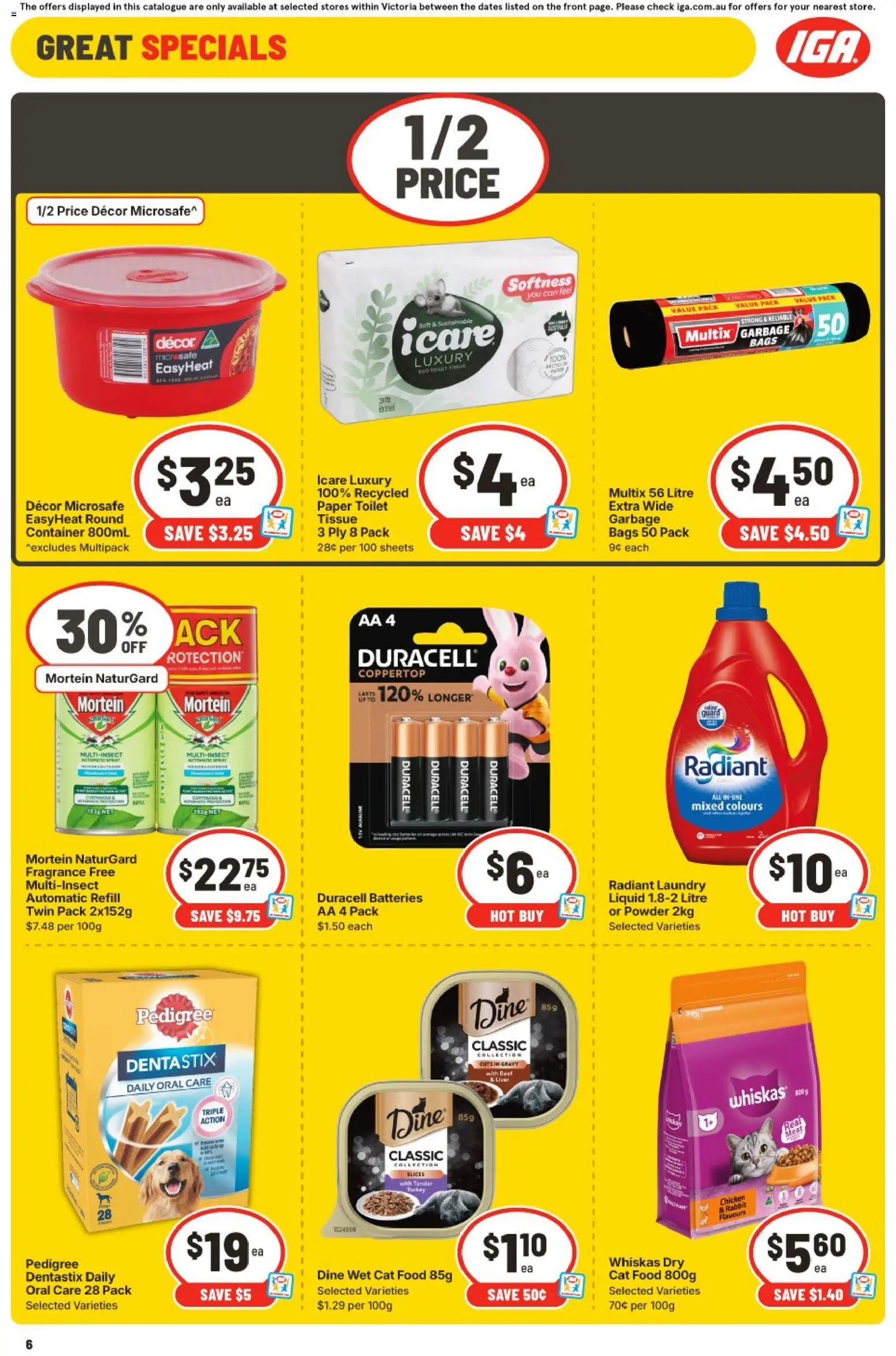 Ritchies catalogue - valid from 11.03.2026 | Page: 8 | Products: Decor, Toilet, Powder, Batteries