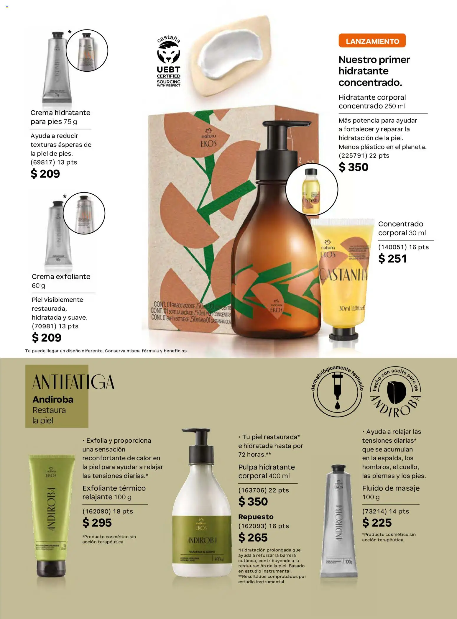 Nuevas ofertas de Natura válidas en toda la República Mexicana desde el 07/11/2026. ¡Encuentra las mejores ofertas en Natura campaña 17 2026! | Página: 140
