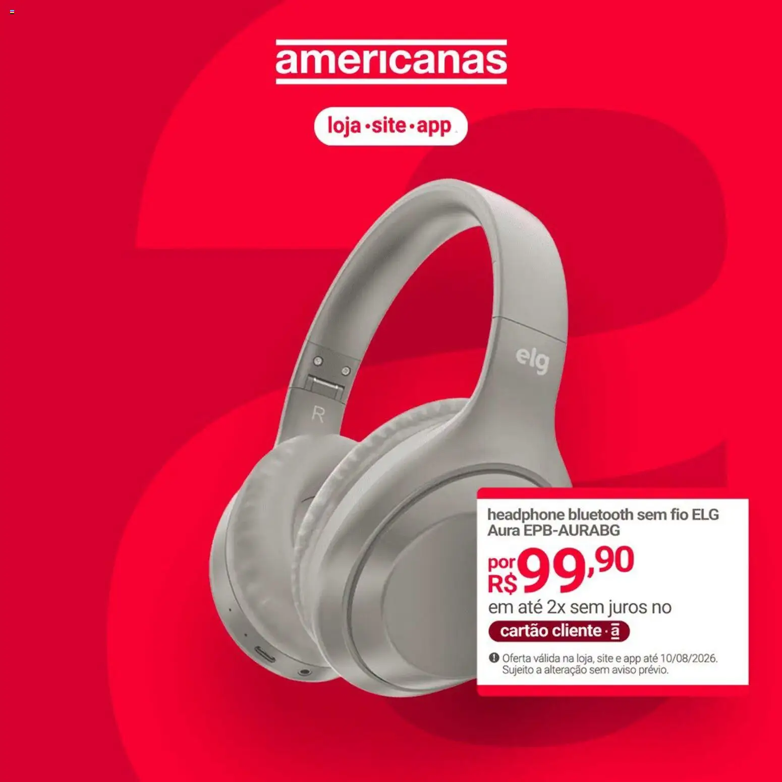 Lojas Americanas Folheto - válido de 04/08/2026 | Página: 2