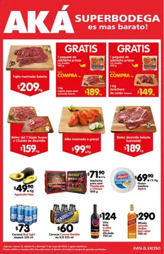 Vista previa de  Arteli folleto Carnita Asada Aká Superbodegas, nuevo folleto de la tienda, válido en México a partir del 15.05.2026