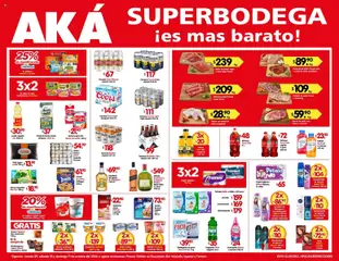 Vista previa de Arteli folleto Aká Superbodegas Foraneas, nuevo folleto de la tienda, válido en México a partir del 09/10/2026