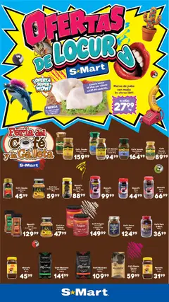Vista previa de S-Mart folleto Ofertas de feria Matamoros, Nuevo Laredo, Reynosa, nuevo folleto de la tienda, válido en México a partir del 06/10/2026