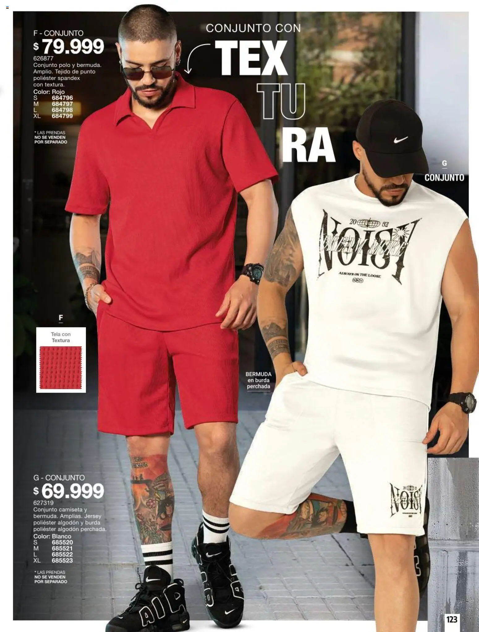 Carmel revista - valida desde el 11/08/2026 | Página: 123 | Productos: Algodón, Bermuda, Camiseta, Conjunto
