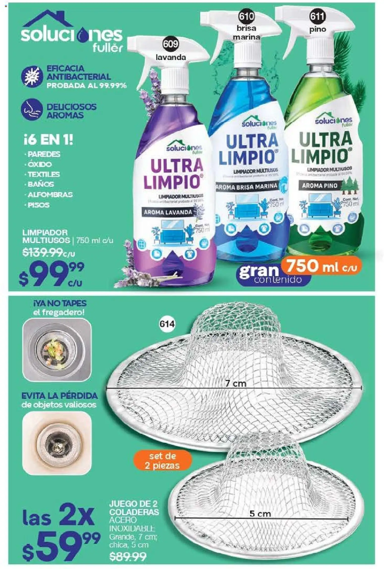 Nuevas ofertas de Fuller válidas en toda la República Mexicana desde el 13.05.2026. ¡Encuentra las mejores ofertas en Fuller campaña 3 2026! | Página: 174