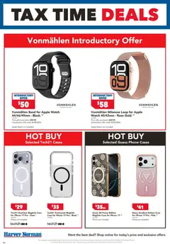 Preview of Harvey Norman Tax time deals - valid from 05.06.2026 | Page: 44 | Products: Phone, Watch, Iphone, Case