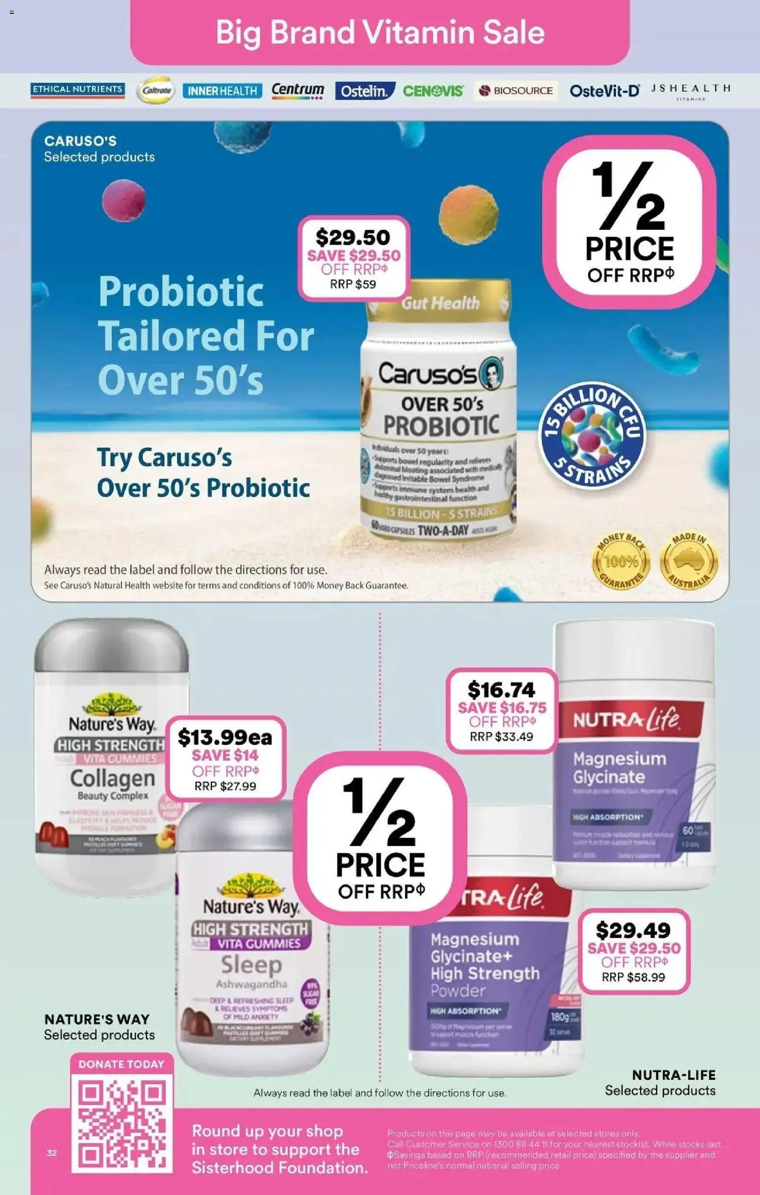 Priceline Pharmacy catalogue - valid from 03.06.2026 | Page: 32 | Products: Powder, Collagen, Nutrients, Vitamin
