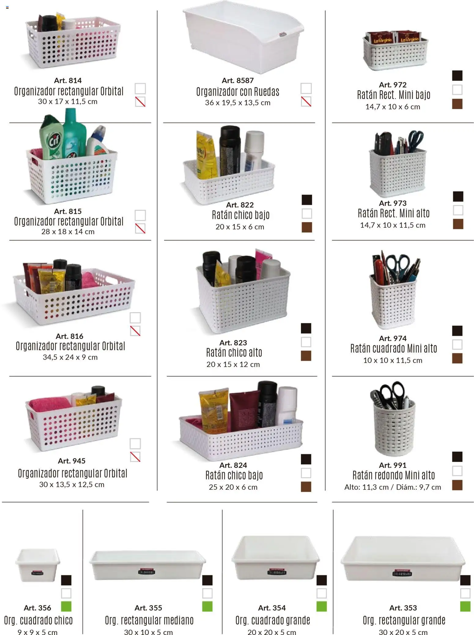 Colombraro - Catálogo Organizate │ válido desde el 26.01.2026 | Página: 4 | Productos: Organizador