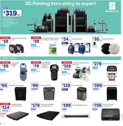 Preview of Officeworks catalogue - valid from 28.05.2026 | Page: 4 | Products: Printer, Shredder, Scanner, Mobile