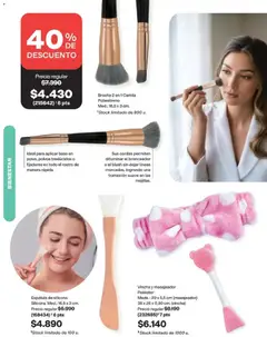 Catálogo Avon Campaña 14 válido desde el 15.09.2026 | Página: 125 | Productos: Espatula, Vincha, Bronceador, Base