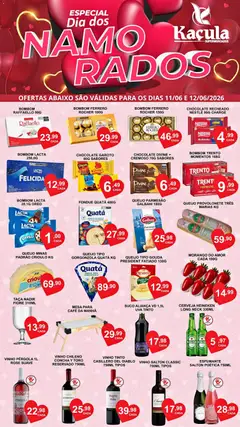 Kaçula ofertas Dia dos Namorados - Pré-Visualização do folheto da loja Kaçula, válido de 11.06.2026 | Página: 1
