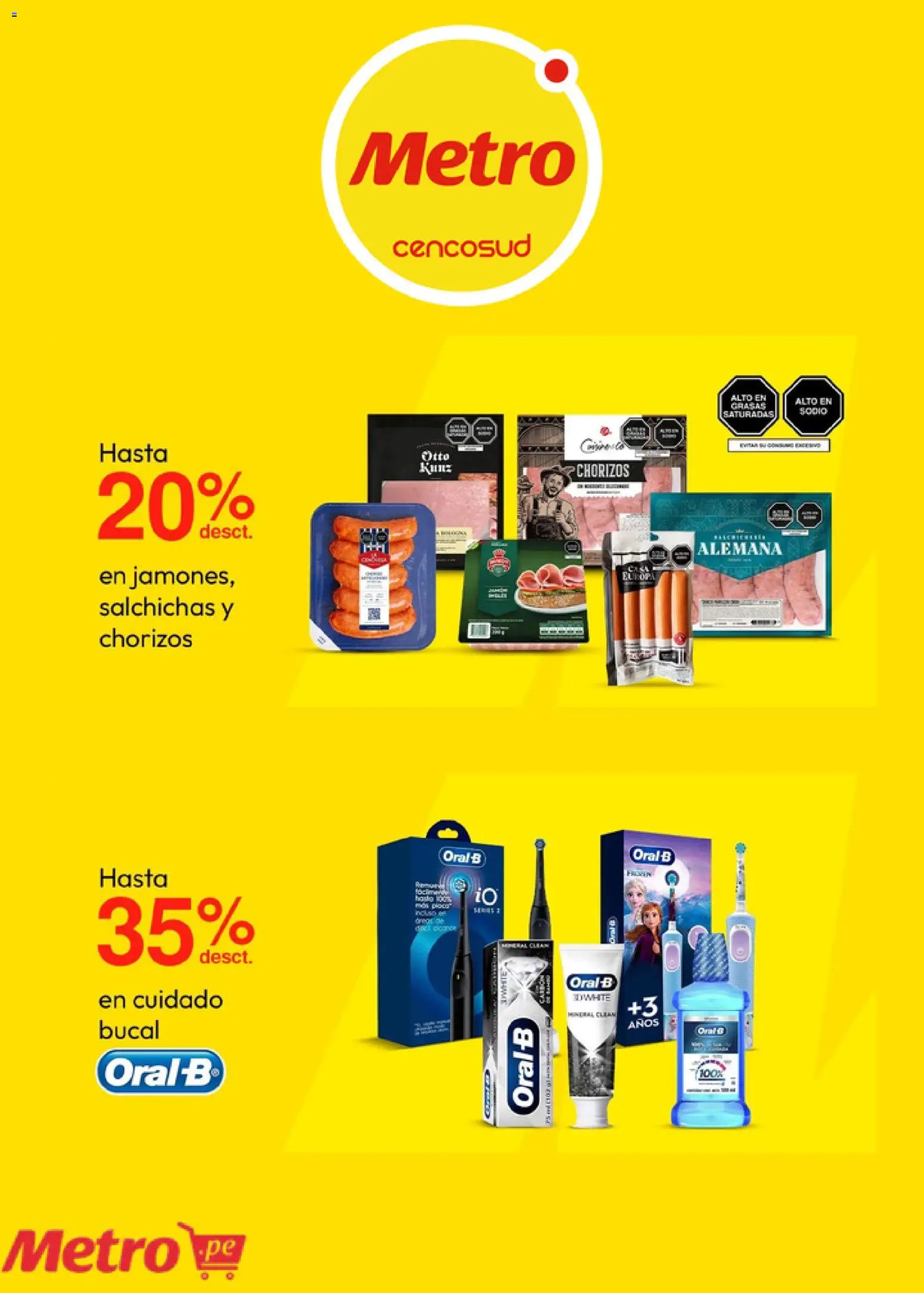Catálogo Metro válido desde 06/04/2026 | Página: 6 | Productos: Salchichas